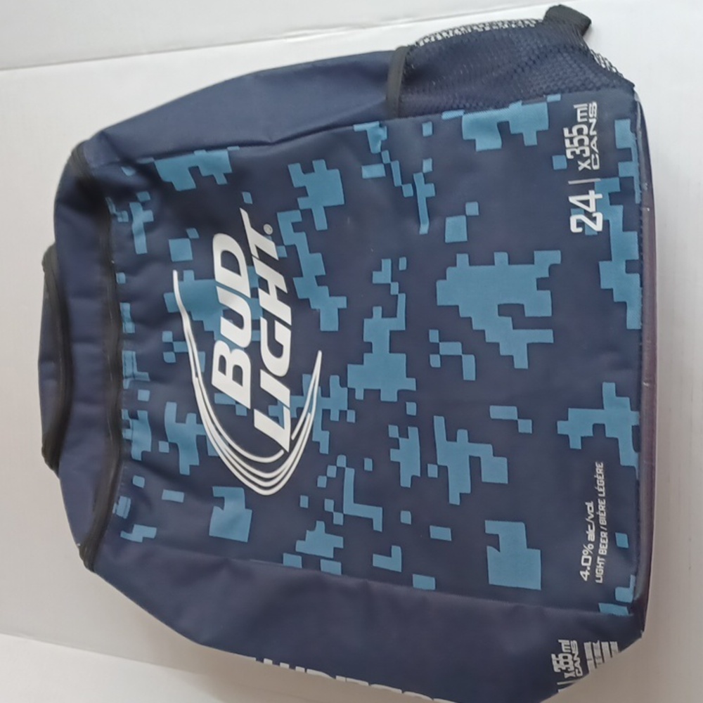 2/$50 New Bud Light Beer Can Backpack Cooler Bag - 24 Can Capacity